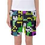 Drawn squares                                                    Women s Basketball Shorts