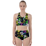 Drawn squares                                                    Bikini Swimsuit Spa Swimsuit