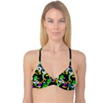 Drawn squares                                                     Reversible Tri Bikini Top