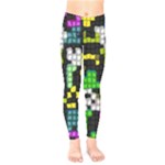 Drawn squares                                                  Kids  Leggings