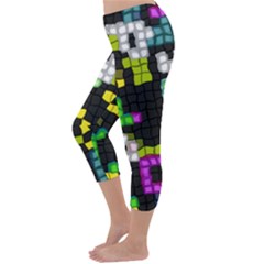 Capri Winter Leggings  Back