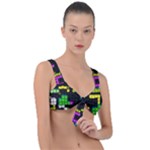 Drawn squares                                                     Front Tie Bikini Top