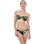 Drawn squares                                                     Classic Bandeau Bikini Set