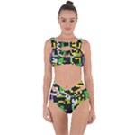 Drawn squares                                                     Bandaged Up Bikini Set