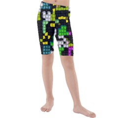 Kids  Mid Length Swim Shorts 