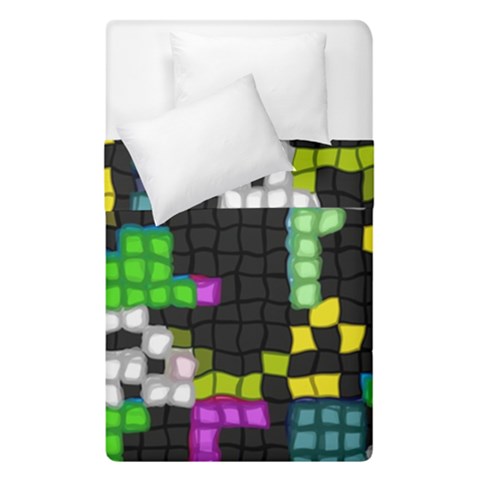 Drawn squares                                                      Duvet Cover (Single Size) from ArtsNow.com