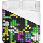 Drawn squares                                                      Duvet Cover (King Size)