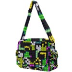 Drawn squares                                                  Buckle Multifunction Bag