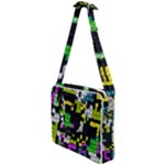 Drawn squares                                                  Cross Body Office Bag