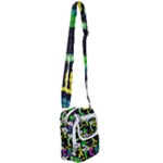 Drawn squares                                                  Shoulder Strap Belt Bag