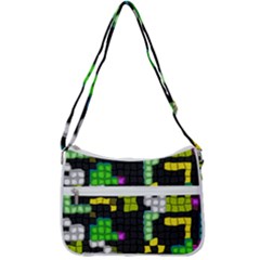 Zip Up Shoulder Bag 