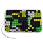 Drawn squares                                                 Pen Storage Case (M)