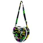 Drawn squares                                                 Heart Shoulder Bag