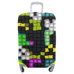 Drawn squares                                                 Luggage Cover (Medium) from ArtsNow.com