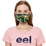 Drawn squares                                               Cloth Face Mask (Adult)