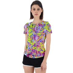 Back Cut Out Sport T-Shirt 