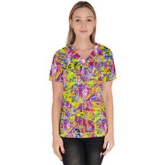 Women s V-Neck Scrub Top 