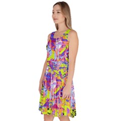 Knee Length Skater Dress With Pockets 