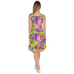 Knee Length Skater Dress With Pockets 