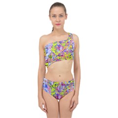 Spliced Up Two Piece Swimsuit 