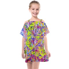 Kids  One Piece Chiffon Dress 