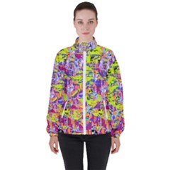 Women s High Neck Windbreaker 