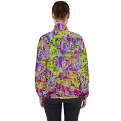 Women s High Neck Windbreaker 