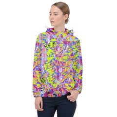 Women s Front Pocket Pullover Windbreaker 