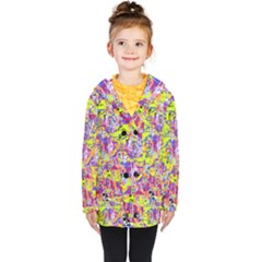 Kids  Double Breasted Button Coat 