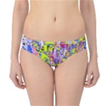 Green blue texture                                                     Hipster Bikini Bottoms