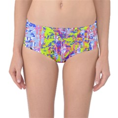 Mid-Waist Bikini Bottoms 