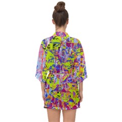 Half Sleeve Chiffon Kimono 