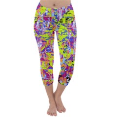 Capri Winter Leggings  Front