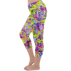 Capri Winter Leggings  Back