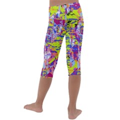 Kids  Lightweight Velour Capri Leggings  