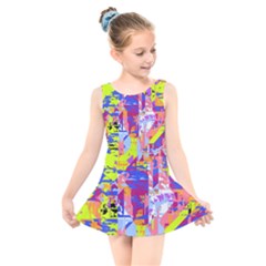 Kids  Skater Dress Swimsuit 