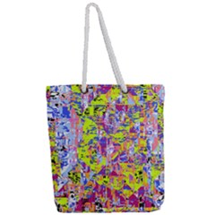 Full Print Rope Handle Tote (Large) 