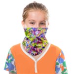 Green blue texture                                                  Face Covering Bandana (Kids)