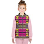 Pink yellow green shapes                                                      Kid s Puffer Vest