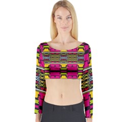 Long Sleeve Crop Top 