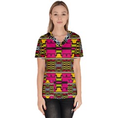 Women s V-Neck Scrub Top 