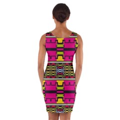 Wrap Front Bodycon Dress 