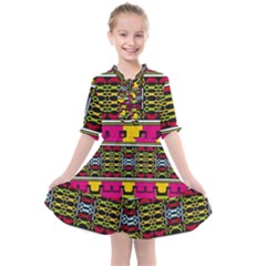 Kids  All Frills Chiffon Dress 