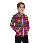 Pink yellow green shapes                                                       Wind Breaker (Kids)