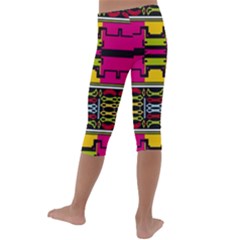 Kids  Lightweight Velour Capri Leggings  