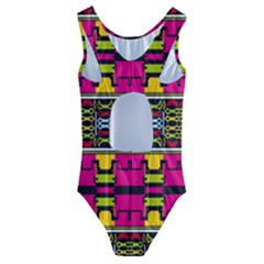 Kids  Cut-Out Back One Piece Swimsuit 