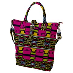 Buckle Top Tote Bag 