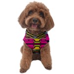 Pink yellow green shapes                                                  Dog Sweater