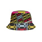 Pink yellow green shapes                                                   Bucket Hat (Kids)