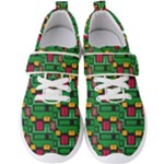 Rectangles on a green background                                                    Men s Velcro Strap Shoes